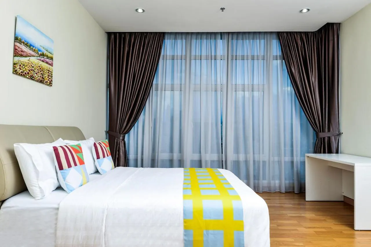Apartment Oyo 527 Home Dua Sentral 2Br Near Brickfields Kuala Lumpur