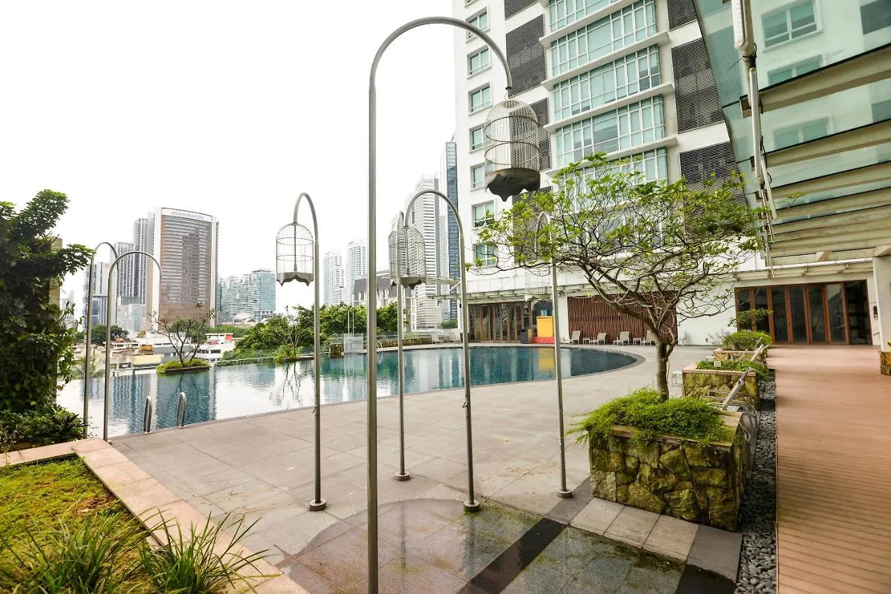 Apartment Oyo 527 Home Dua Sentral 2Br Near Brickfields Kuala Lumpur